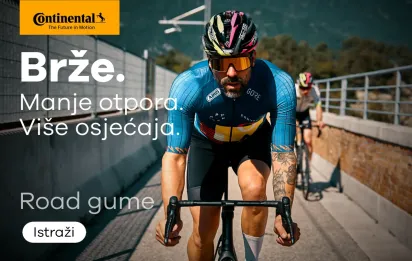 Continental gume za cestovni bicikl — brže, manje otpora