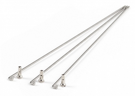 ŽBICA 2x292 SA NIPLOM, BOJA: SIVA