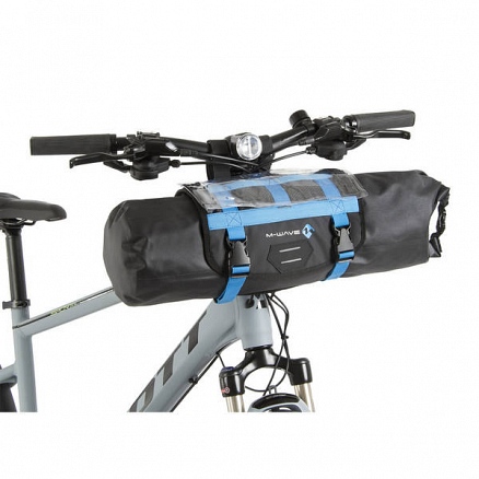 TORBA VODOOTPORNA 100% ,TRANSPORTNA ”BP FRONT” 10L -NA KORMILO, 59X23CM, M-WAVE , BOJA:CRNA