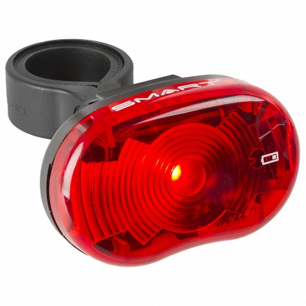 BLJESKALICA ZADNJA  SMART 6 Lumen, CRVENA
