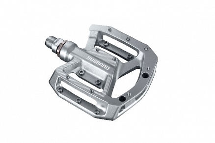 PEDALE SHIMANO PD-GR500, FLAT, BEZ REFLEKTORA, BOJA: SREBRNA