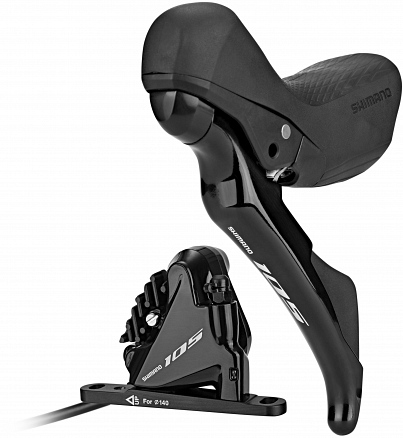 KOČNICA DISK  SHIMANO/J-KIT DIRECT, ST-R7020(L),BR-R7070(F) CRNA,ZA 140MM ROTOR,RESIN(SA HLADNJAKOM),SL INNER
