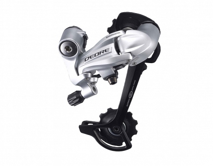 MJENJAČ ZADNJI SHIMANO DEORE RD-M591-S-SGS, 9 BRZINA, TOP NORMAL, DIRECT ATTACHMENT TIP, SREBRN, IND.PACK