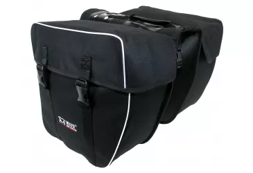 BISAGE 2 DIJELA M-WAVE 34X17X30CM CRNE