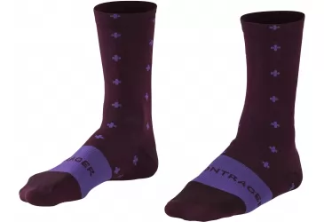 ČARAPE BONTRAGER RACE CREW MEDIUM (40-42) MULBERRY CROSSES