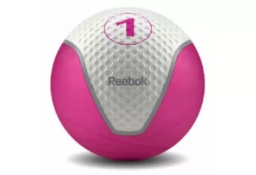 LOPTA ZA VJEŽBANJE MEDICINSKA 1KG ROZA - Akcija 80%