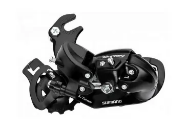 MJENJAČ II TOURNEY RD-TY300, 6/7 BR.(ROAD TYPE) UHO, CRNI, SHIMANO