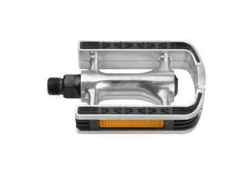 PEDALE MTB ALU 9/16 (95x70mm) SREBRNO-CRNE