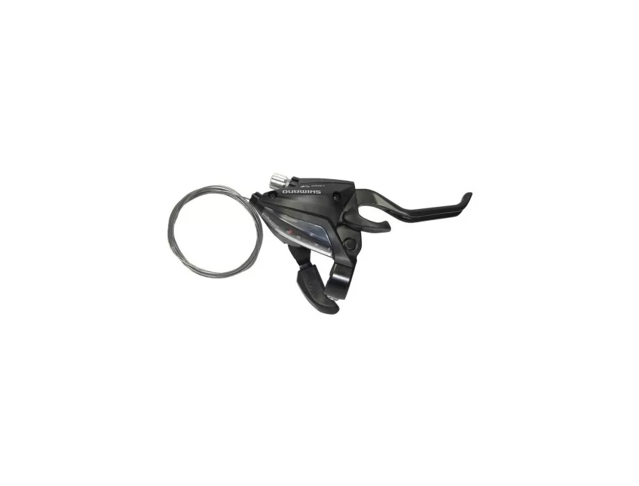 RUČICA MJENJAČA/KOČNICE ST-EF500-8R-2A  DS 8BR.V-BRAKE 2 PRSTA CRNA, EZ-FIRE PLUS SAJLA 2050MM, SHIMANO