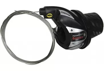 RUČICA MJENJAČA REVO DS 6/1 SL-RS36 GRIP TOURNEY CRNA,SAJLA 2050MM,SHIMANO