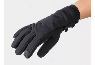Rukavice Bontrager Velocis Women's Softshell Cycling Glove Black