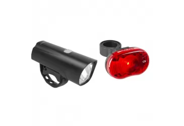 SVJETLO PREDNJE NA BATERIJE ”TOURING 30” 1XLED 30LUX, .+ BLJESKALICA II 1XLED SMART