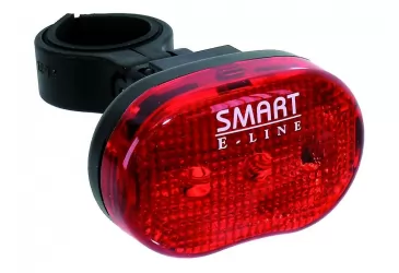 BLJESKALICA ZADNJA SMART 3F.3LED CRVENA