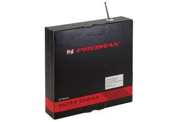 BUŽIR SAJLE KOČNICE1.6-2.0MM TEFLON PROMAX CRNI(PROMJER: UNUT. 2.7MM, VANJSKI 5.0MM) PAK.30M