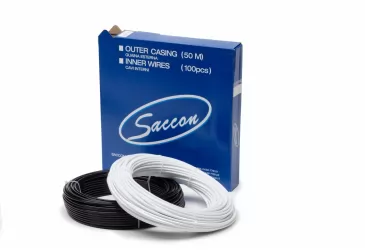 BUŽIR SAJLE MJENJAČA, SACCON Teflon, CRNI, PAK.50M