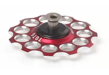 KOTAČIĆ II MJENJAČA ALU 41MM 11Z CRVENI