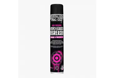 SPREJ ZA ČIŠĆENJE ZUPČANIKA I LANCA MUC-OFF HIGH PRESSURE QUICK DRYING DEGREASER - CHAIN & CASSETTE 750ML (6)