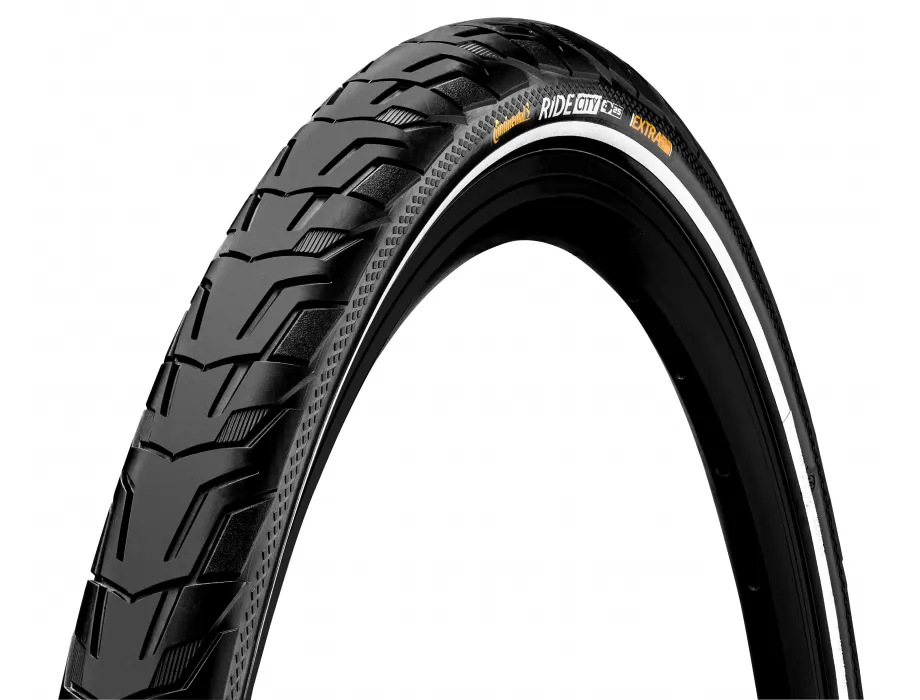 V.GUMA 700X35C (37-622) 28X1-3/8X1-5/8, RIDE CITY REFLEX, SA ŽICOM, ECO25, EXTRAPUNCTURE BELT, CONTINENTAL