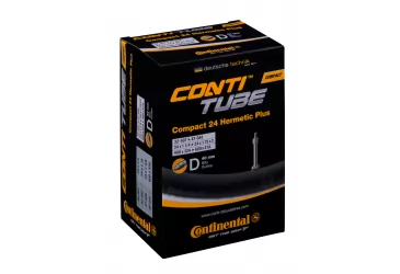 ZRAČNICA 24X1.75X2 (32/47-507/544) DV40MM, COMPACT 24 HERMETIC PLUS, CONTINENTAL