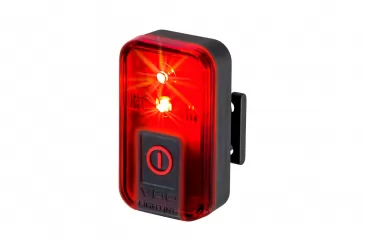 BLJESKALICA ZADNJA ECO-LIGHT 1F. VDO , CRVENA/ USB PUNJENJE