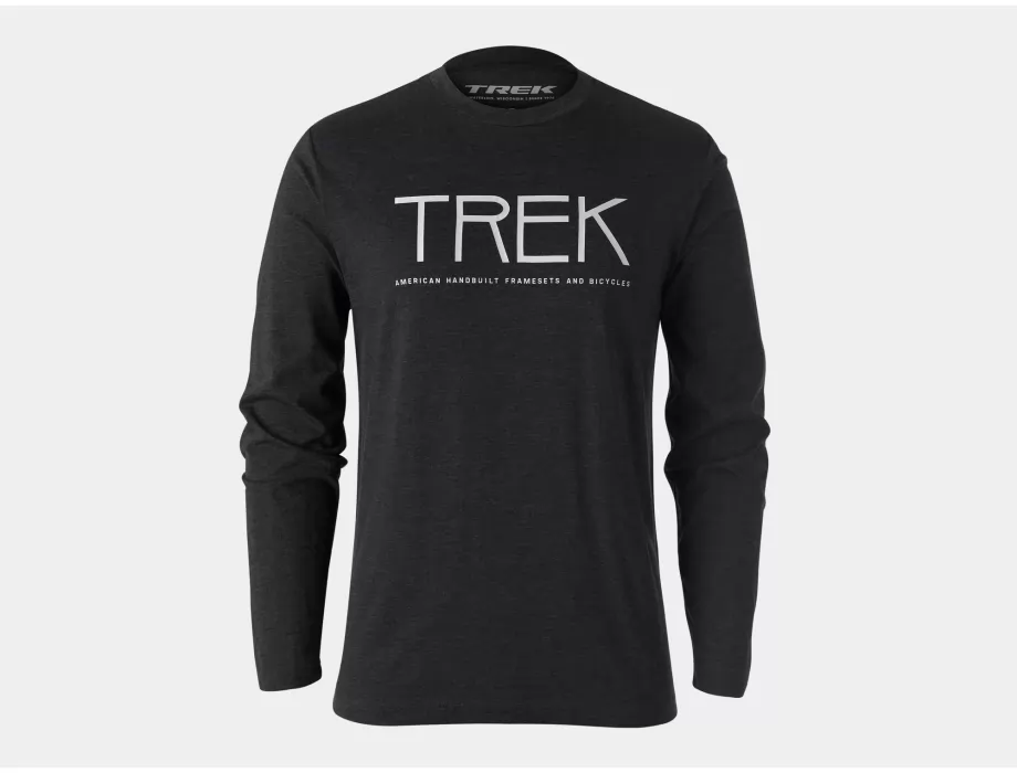 Majica Trek Vintage Logo Long Sleeve T-shirt, Black Medium