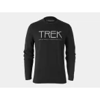 Majica Trek Vintage Logo Long Sleeve T-shirt, Black Medium - 1