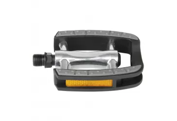 PEDALE MTB ALU 9/16” 95X80MM,CRNO-SREBRNE M-WAVE