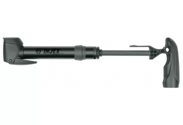 PUMPA MINI PVC/ALU SKS INJEX T-ZOOM, CRNA, TELESKOP, 10 BARA, AV-DV