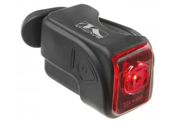 BLJESKALICA ZADNJA 1XLED CRVENA+USB PUNJAČ HELIOS