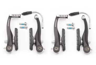 ČELJUST KOČNICE V-BRAKE I+II ALU PROMAX CRNA
