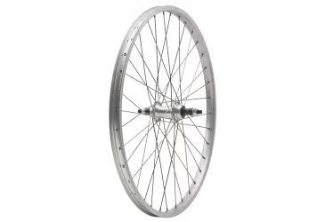 KOTAČ II 24”, 7 BRZINA SIVI ALUMINIJSKI NA MATICU, OBRUČ 36R