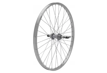 KOTAČ II 24”, 7 BRZINA SIVI ALUMINIJSKI QR ZATVARAČ, OBRUČ 36R