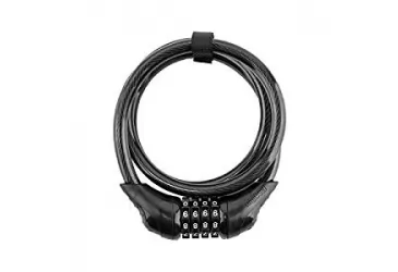 LOKOT ŠIFRA, ONGUARD CABLE LOCKS NEON SERIES COMBO CABLE LOCK 120CM X 12MM, CRNI