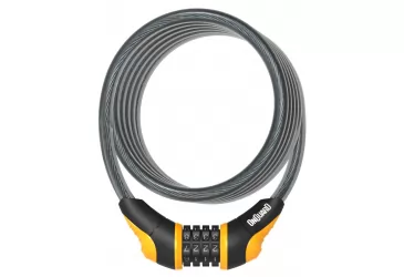 LOKOT ŠIFRA ONGUARD COIL CABLE LOCKS NEON SERIES COMBO COIL CABLE LOCK 180CM X 12MM
