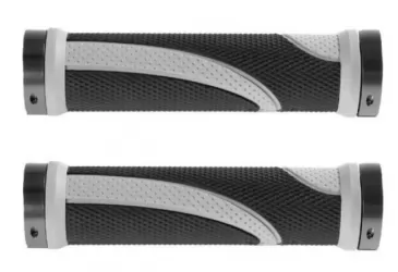 NAVLAKA RUČICE KORMILA NA VIJAK M-WAVE CRNO-SIVA 131MM