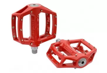 PEDALE MTB ALU 9/16 PIN 102B WELLGO CRVENE IND.LEŽ. (6PINA) - Akcija 21%