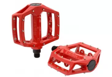 PEDALE MTB ALU 9/16 PIN 102U WELLGO CRVENE (6PINA) - Akcija 21%