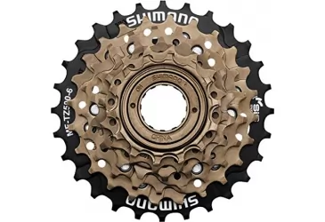 PROSTOKRETNI ZUPČANIK 6/1 (14-16-18-21-24-28T) TOURNEY MF-TZ500-6, NAVOJ, SMEĐI, SHIMANO