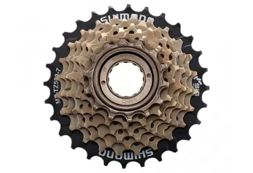 PROSTOKRETNI ZUPČANIK 7/1 (14-16-18-20-22-24-28T) TOURNEY MF-TZ500-7, NAVOJ, SMEĐI, SHIMANO