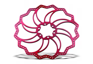 ROTOR DISC KOČNICE 203MM 6R CRVENI