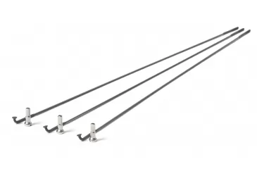 ŽBICA 2X296 AERO 424 SA NIPLOM CRNA  0.9X2.2