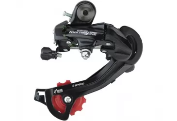 MJENJAČ II TOURNEY RD-TZ500-GS 6BR. VIJAK, CRNI, SHIMANO