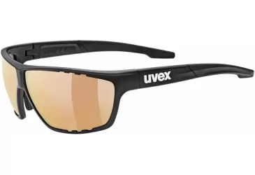 NAOČALE SUNČANE UVEX BICIKLISTIČKE SPORTSTYLE 706 CV MAT CRNE / TAMNA STAKLA