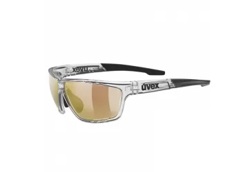 NAOČALE SUNČANE UVEX BICIKLISTIČKE SPORTSTYLE 706 CV PROZIRAN OKVIR / CRVENA STAKLA