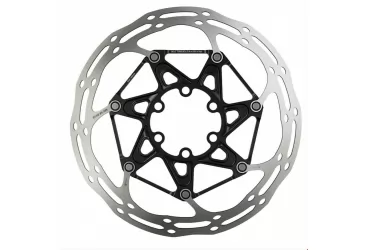 ROTOR SRAM ROTOR CENTERLINE 2 PIECE 160MM BLACK (INCLUDES STEEL ROTOR BOLTS) ROUNDED