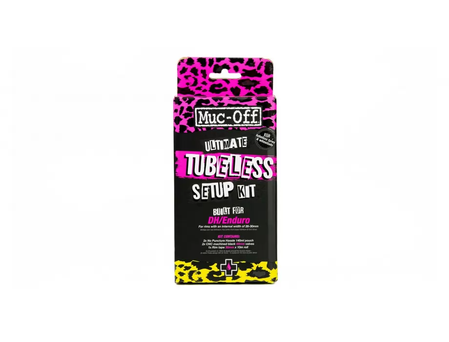 SET ZA TUBELESS GUME - DH / TRAIL / ENDURO MUC-OFF ULT TUBELESS SET UP KIT