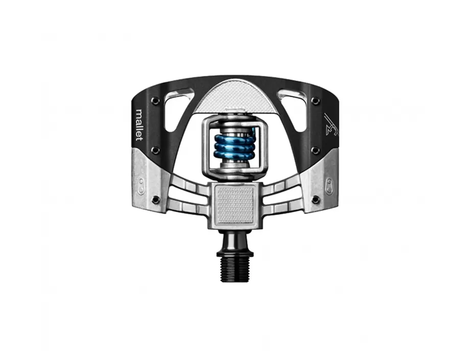 PEDALE CRANKBROTHERS MALLET 3 BLACK/RAW/BLUE SPRING