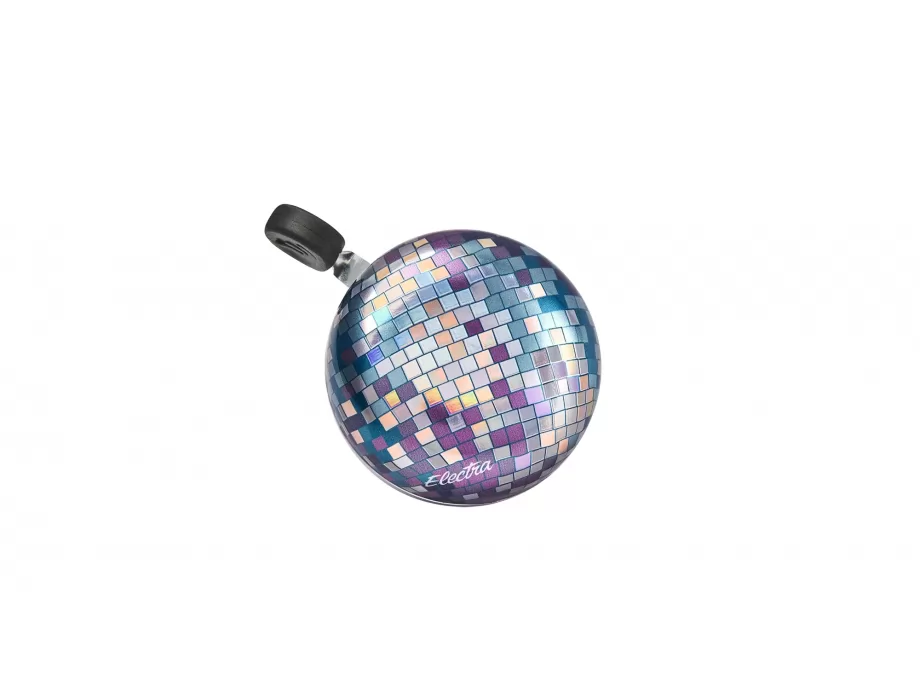 ZVONO  ELECTRA DISCO SMALL DING-DONG BIKE BELL, POLISHED SILVER