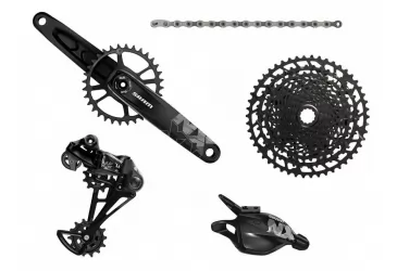 GRUPA SRAM NX EAGLE DUB GROUPSET (REAR DER, TRIGGER SHIFTER W CLAMP, CRANKSET DUB 12S 175 B