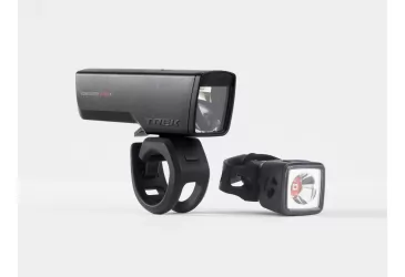 SVJETLO PREDNJE I BLJESKALICA BONTRAGER TREK COMMUTER COMP R FLARE R CITY BIKE LIGHT SET, BLACK